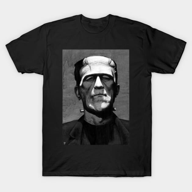 Frankenstein T-Shirt by StefanoArtibani